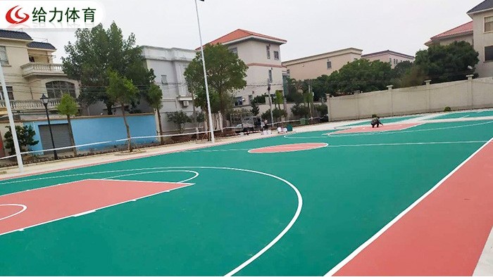 彩色籃球場報價