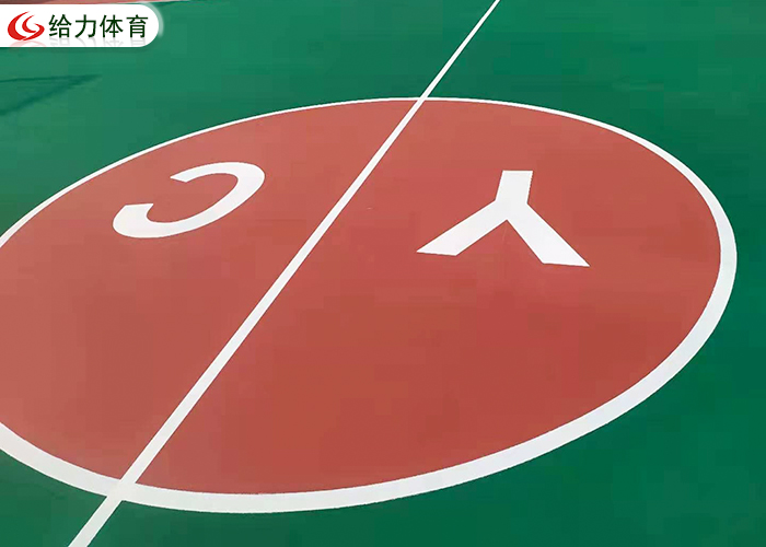 彩色籃球場造價