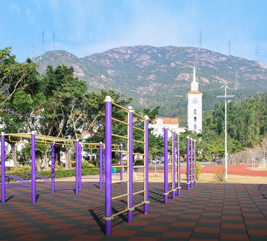學校戶外健身器材安裝