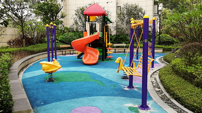 韶關十里亭鎮戶外健身器材修建工程，增添本鎮居民活力